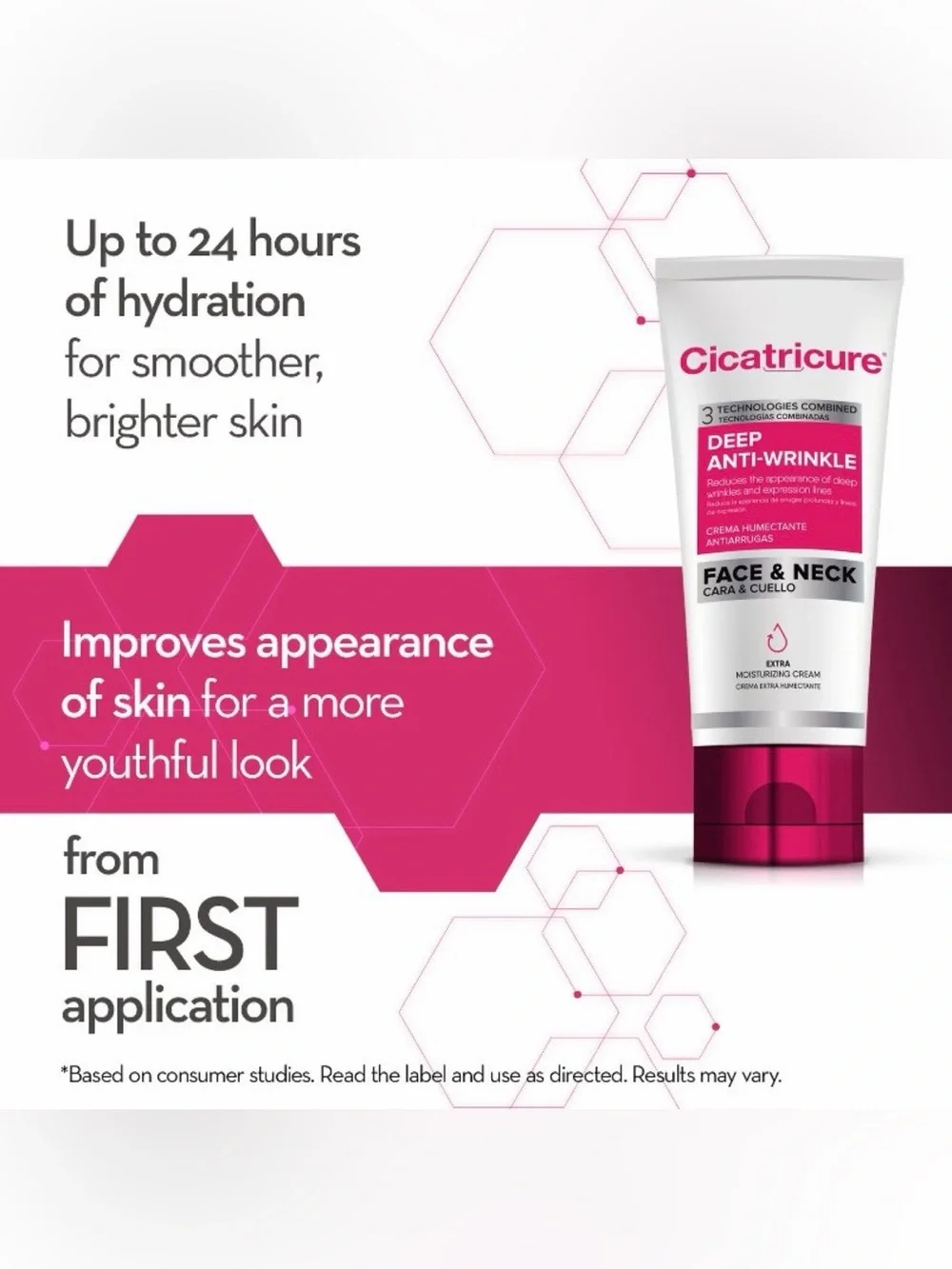 Cicatricure Deep Anti-Wrinkle Face & Neck Moisturizing Cream, 2.1 oz